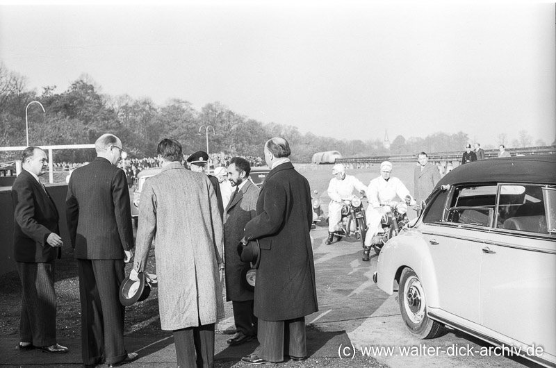 Staatsbesuch von Haile Selassie 1954