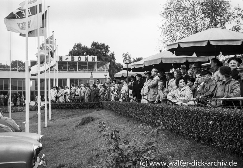 Rückkehr Konrad Adenauers aus Moskau 1955