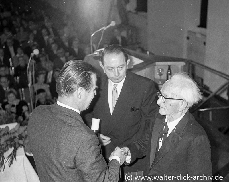 Preisverleihung an August Sander-1961