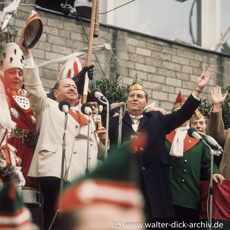 Sessionseröffnung auf dem Alter Markt 1966