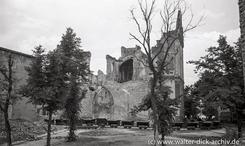 Die Ruine von St. Kunibert