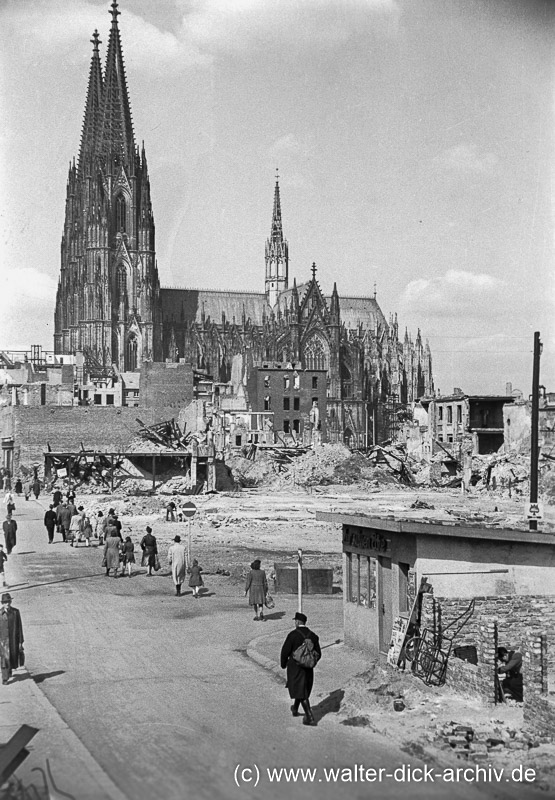 Auf der Hohe Straße 1948