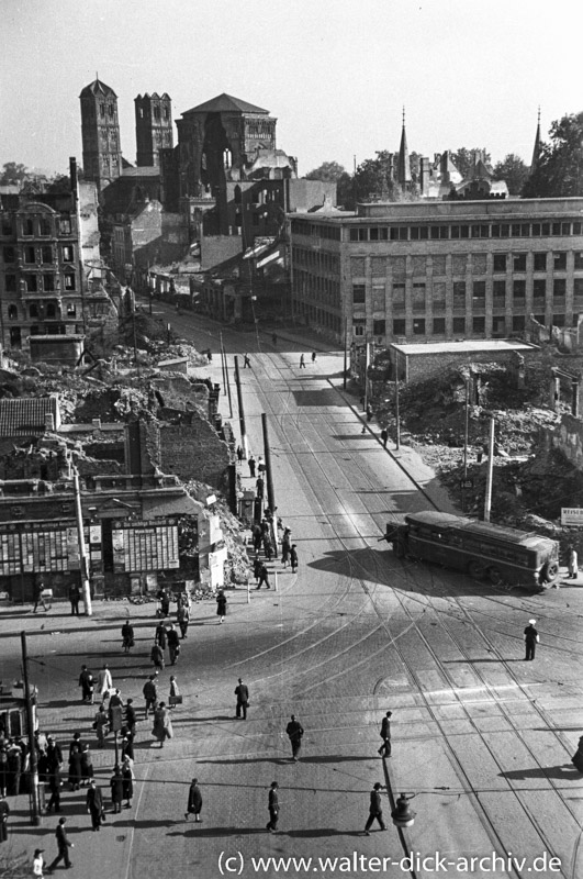 Blick in die Kölner Christophstraße