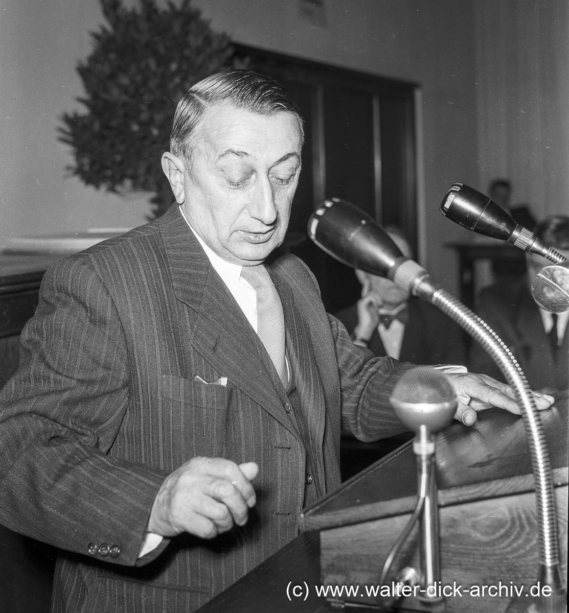 Wahl zum Oberbürgermeister 1952