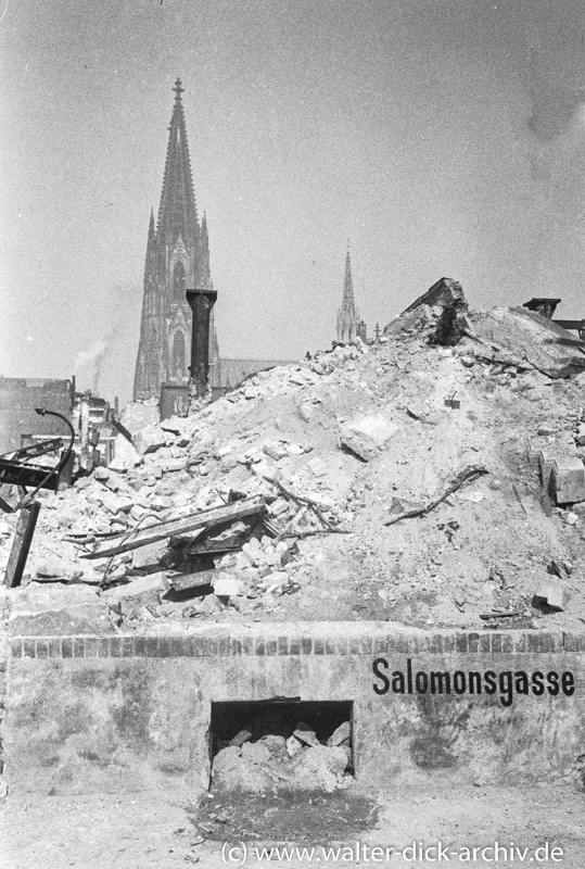 Der Trümmerhaufen Köln