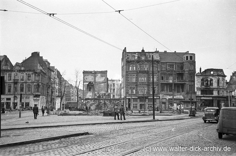 Auf dem Friesenplatz 1947