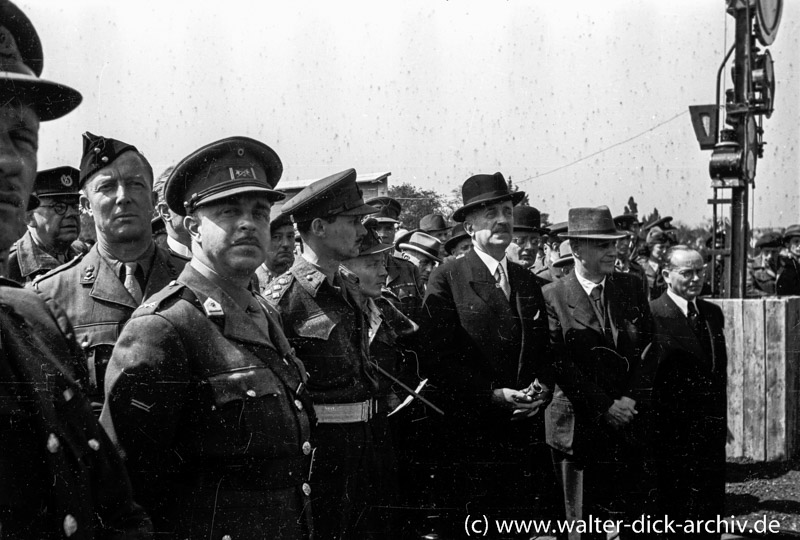 Eröffnung der Südbrücke 1946