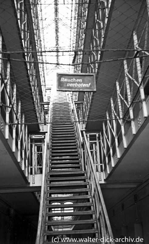 Treppenaufgang im Klingelpütz (Gefängnis)