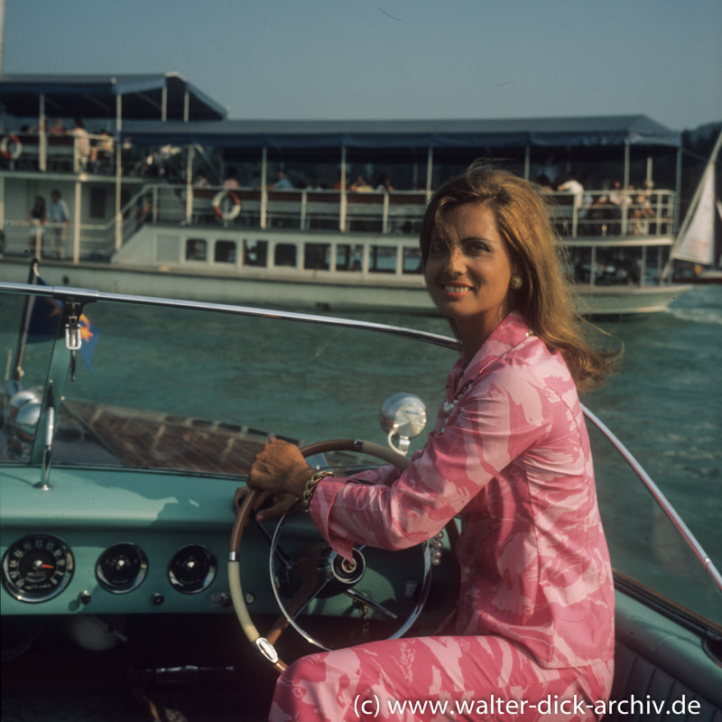 Margot Eskens  beim Lottotip 1972