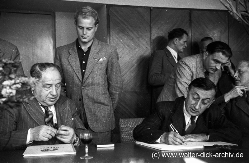 Austria Wien in Köln 1949