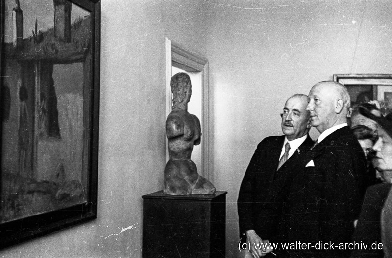 Josef Haubrich und Hermann Pünder 1946