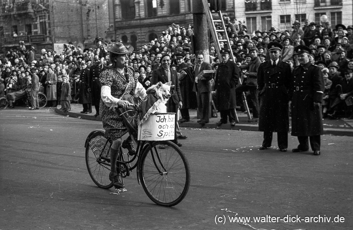 Nicht auf den Hund gekommen 1950