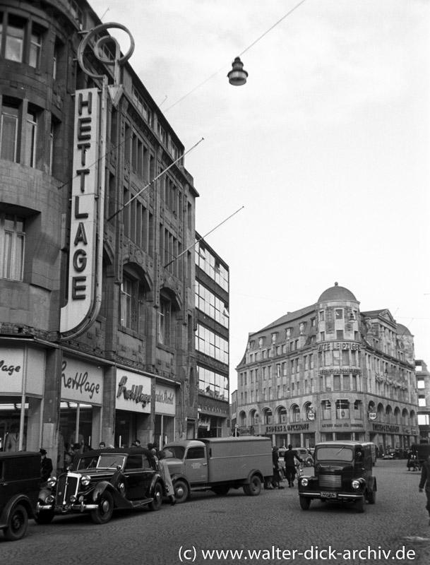 Auf der Schildergasse 1954