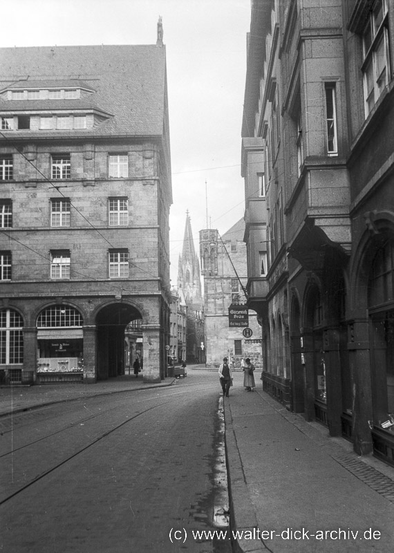Stadthaus und Gürzenich 1939