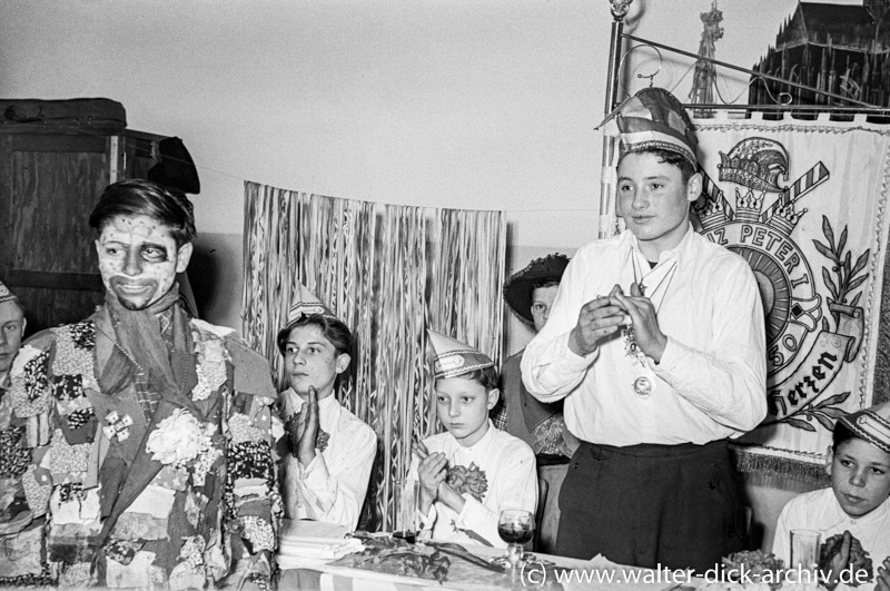 Schulsitzung Karneval 1951