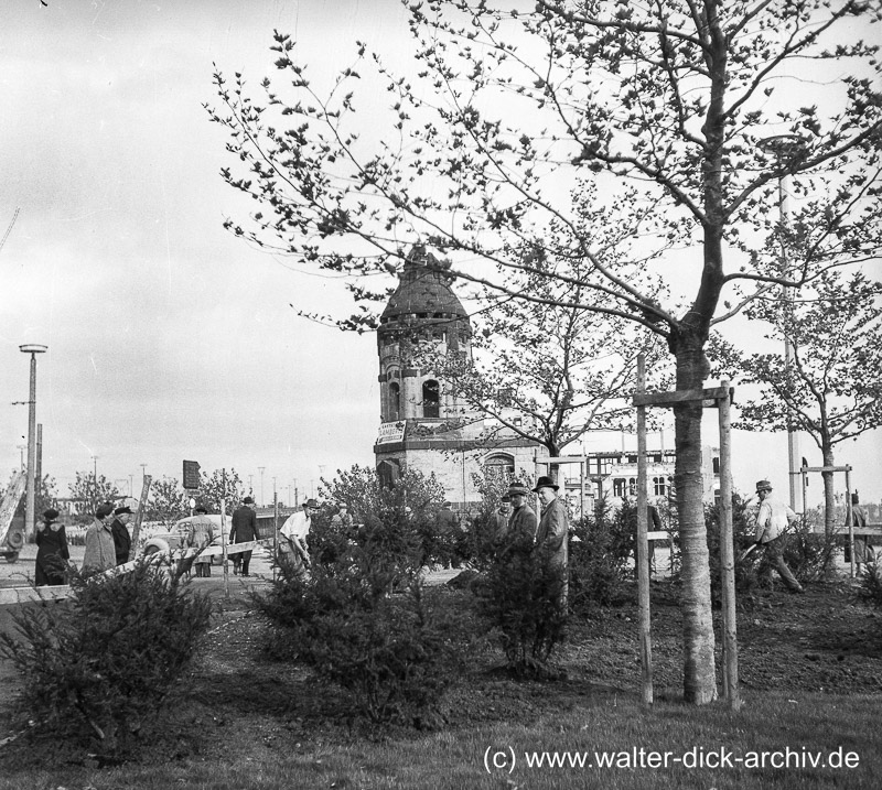 Wo stand dieser Turm? 1954