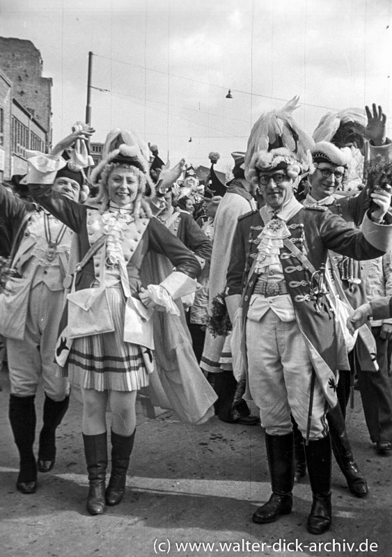 Rosenmontagszug 1949