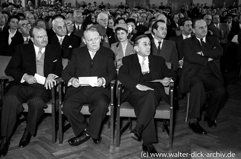 Eröffnung der Kölner Photokina 1951