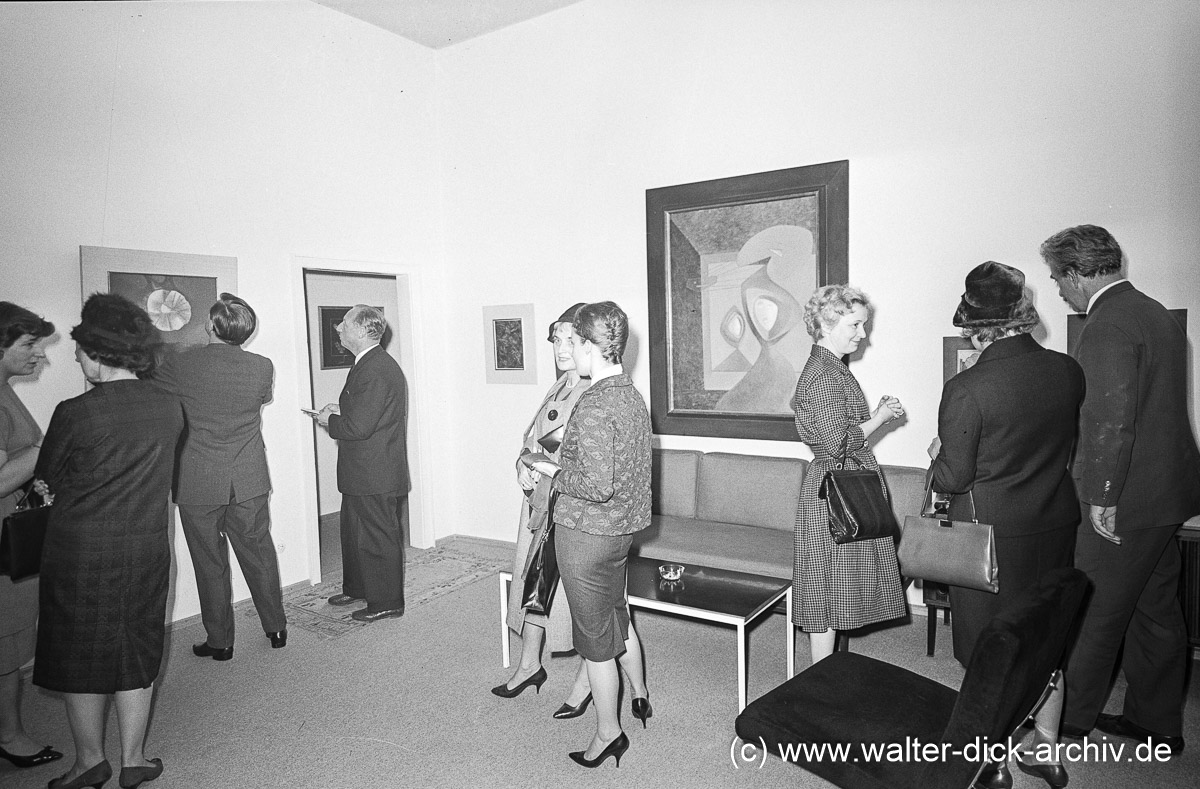 Besuch im Museum 1965