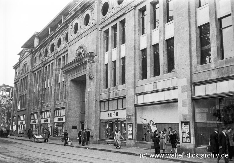 Der Kaufhof 1950