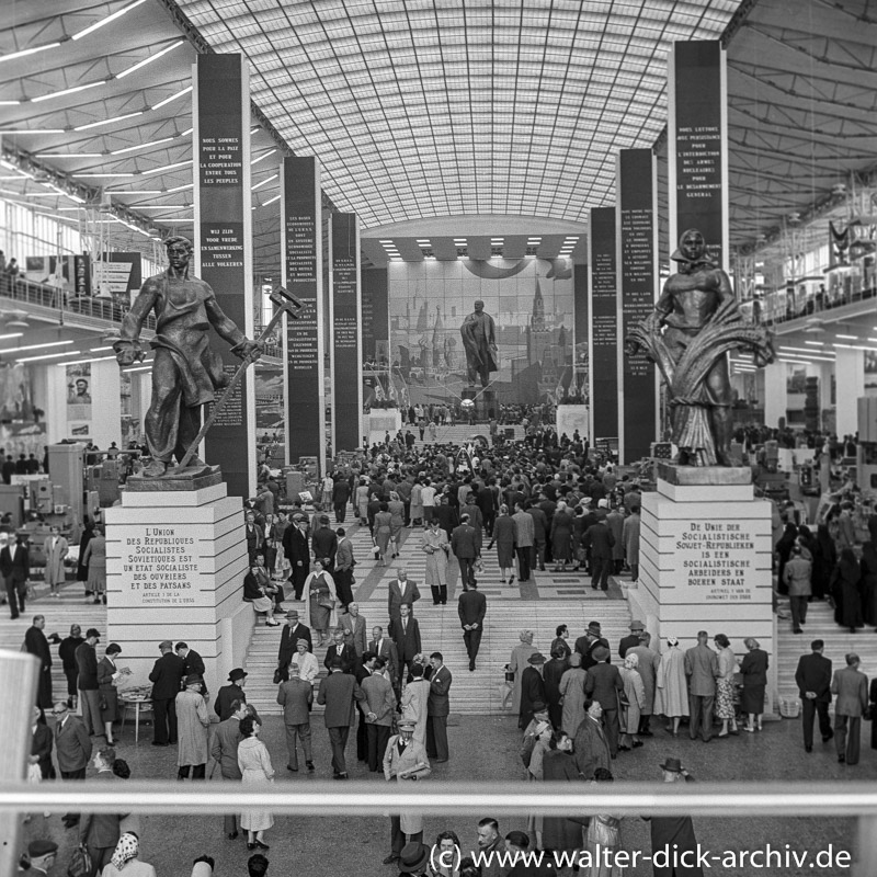 EXPO in Brüssel -Russischer Pavillon1958