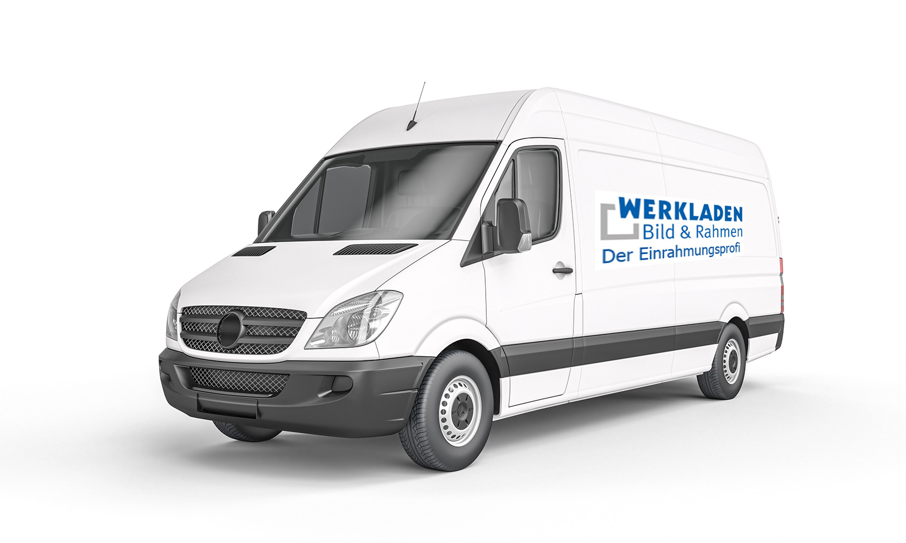 Glaslieferung mit dem eigenen Werkladen-Transporter