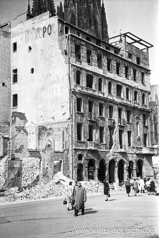 WDA300-012 Bau des Funkhauses 1948