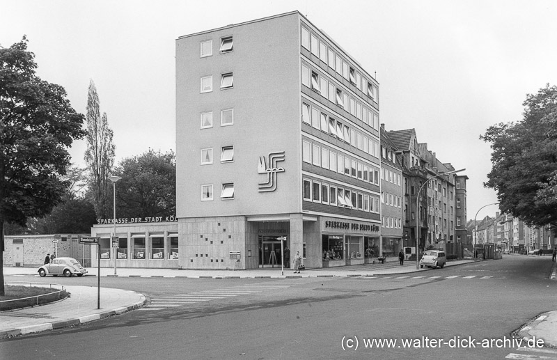 Sparkassenfiliale in Riehl 1963