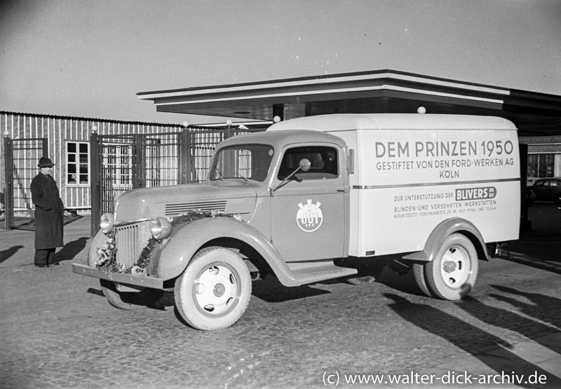 WDA385-001 Ford stiftet Bagagewagen für den Prinzen