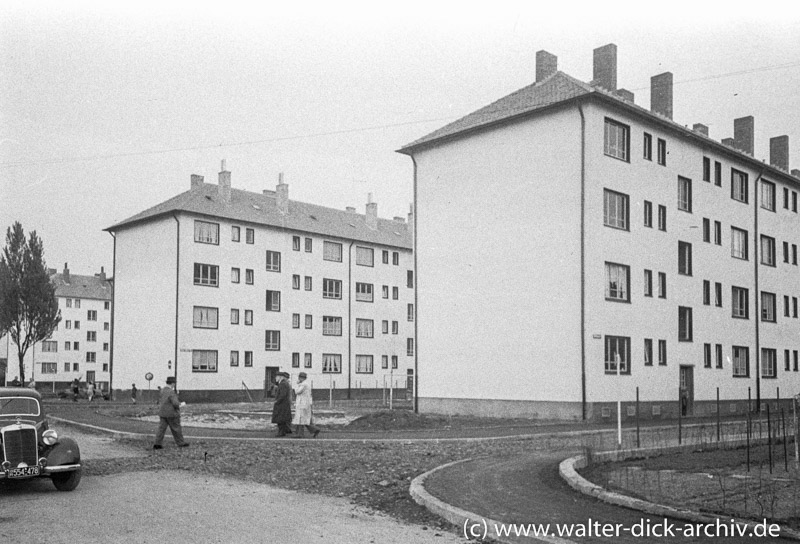 Siedlungsbauten der Nachkriegszeit 1950