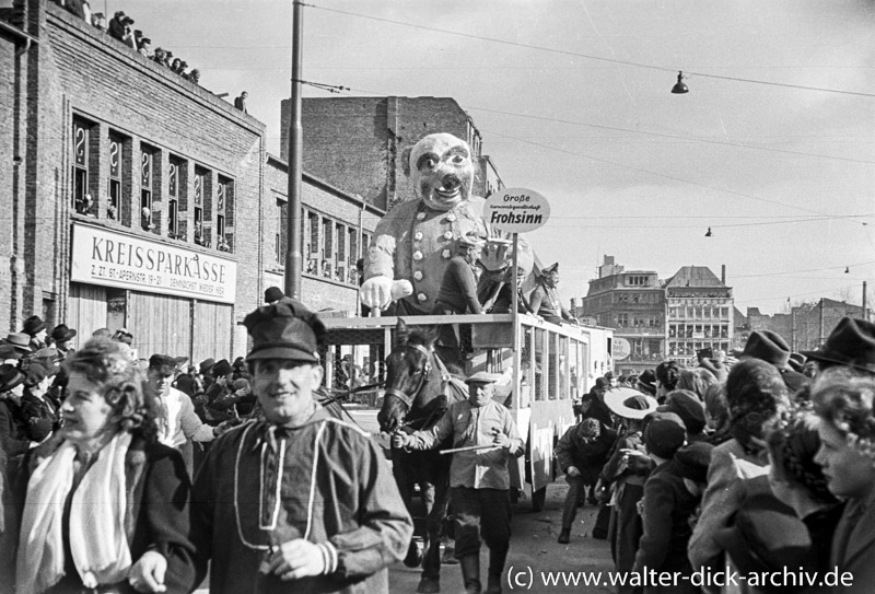 Rosenmontagszug 1949