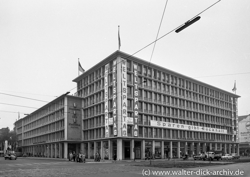 Zentrale der Sparkasse