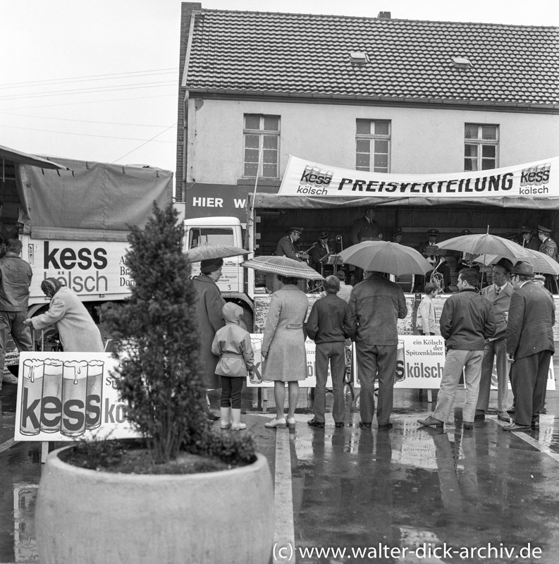 Werbemaßnahmen für KESS Kölsch 1969