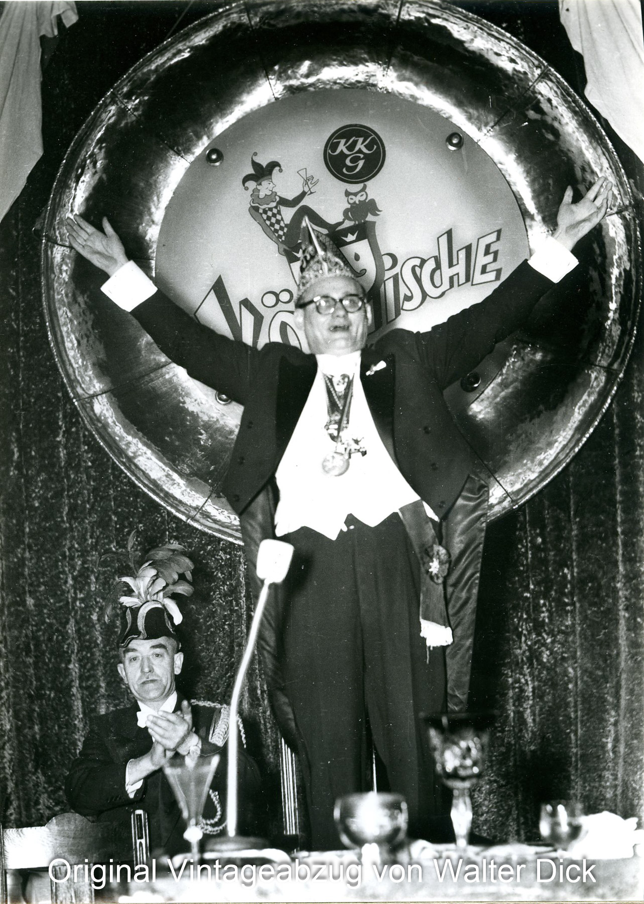 Sitzungskarneval 1952 in Köln Weiberfastnacht