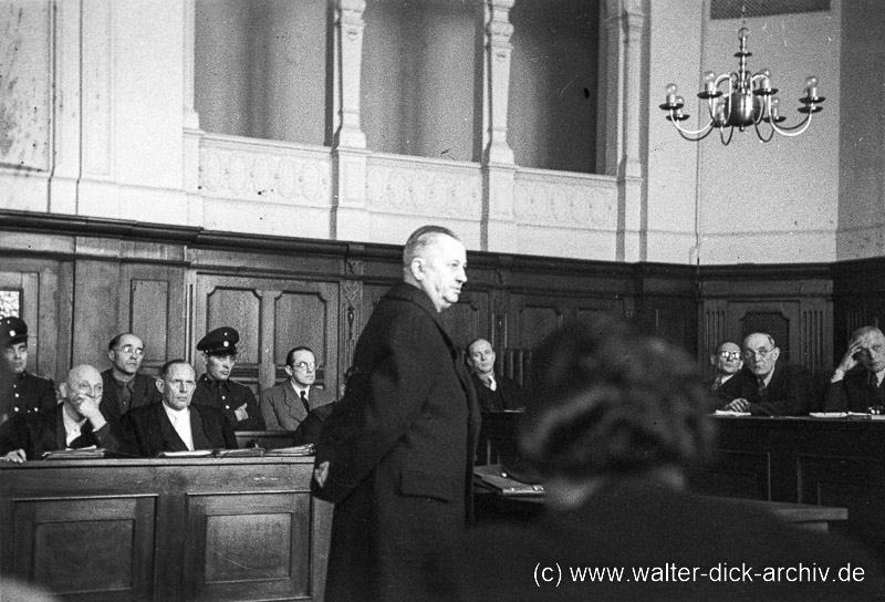 Zeugenaussage Hoegen Prozess 1949