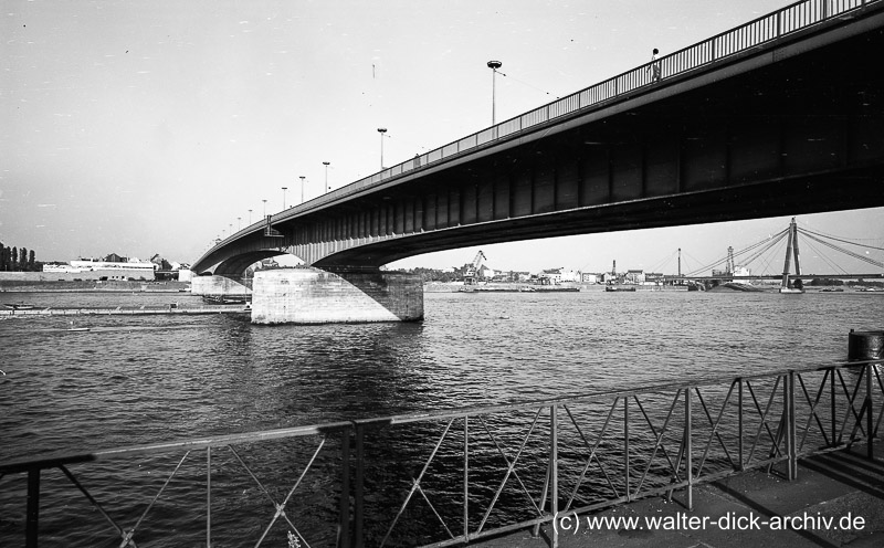 Die Deutzer Brücke 1961