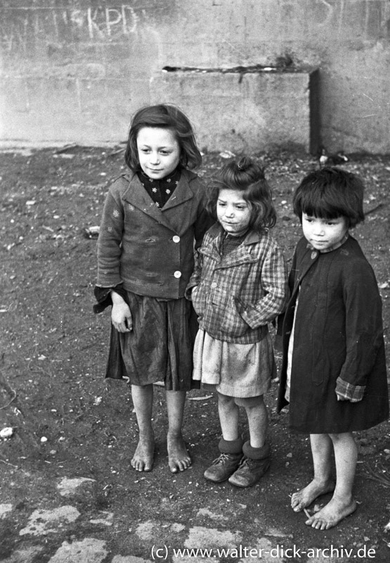 Drei kleine Kölner Mädchen