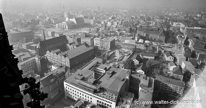 Blick vom Dom - Richtung Südwesten 1959