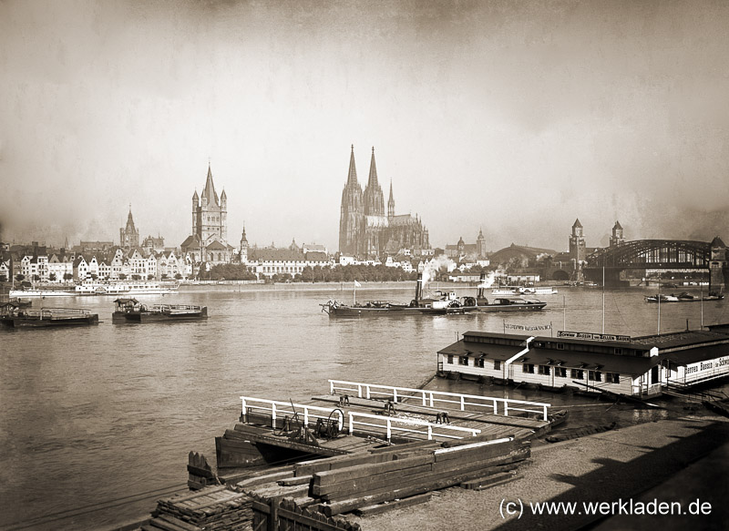 Kölner Altstadt-Panorama 1913