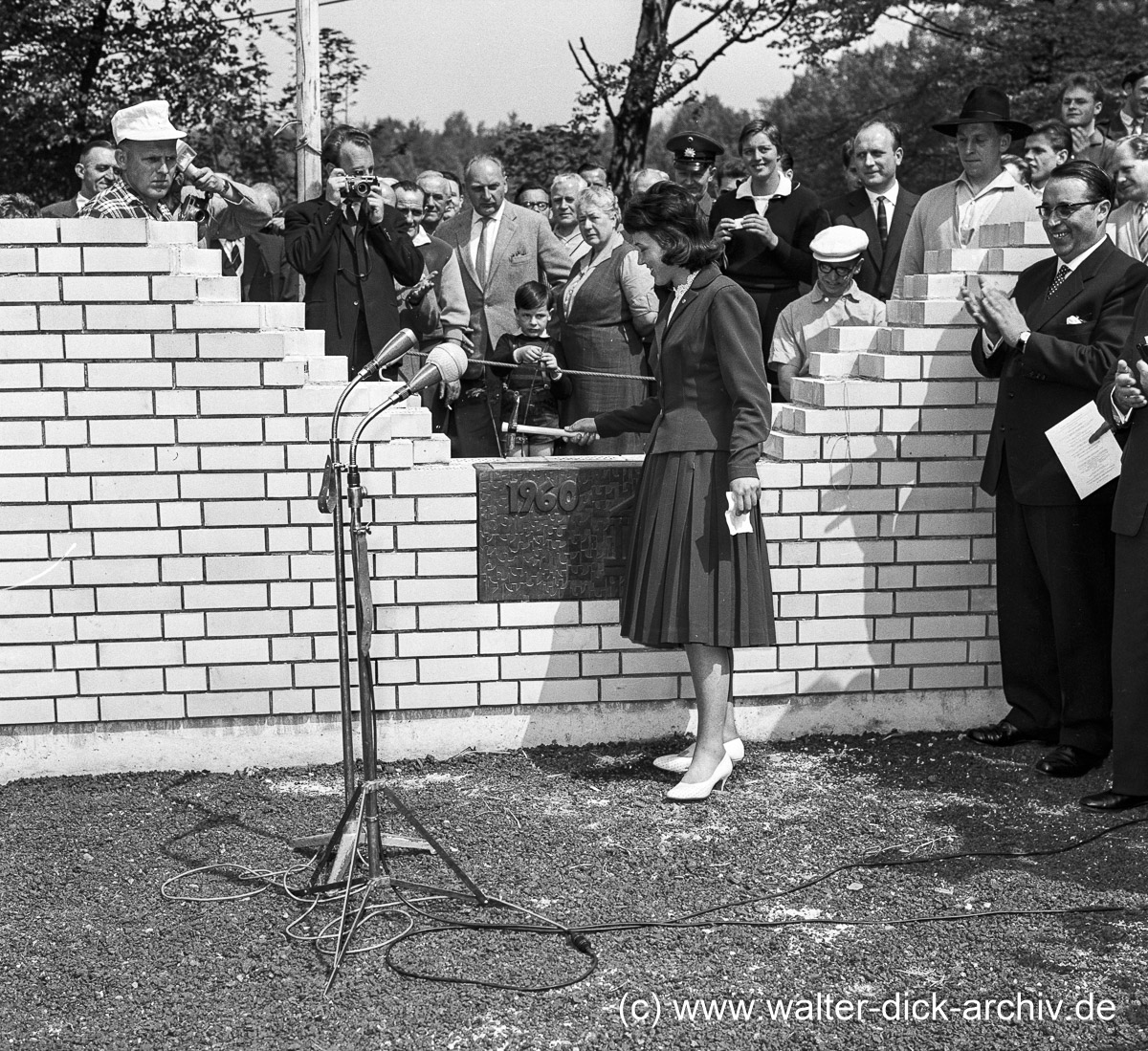 Baubeginn Sporthochschule Köln 1960