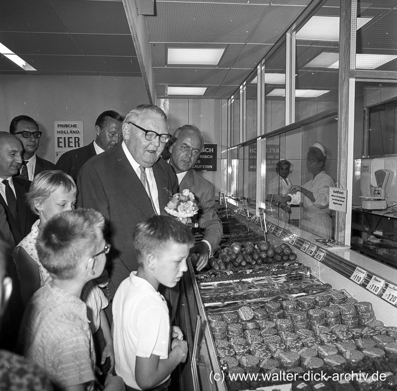 Hoher Besuch - Ludwig Erhard in Vingst-1963