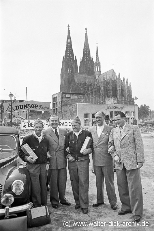 Strahlende Sieger - Deutschlandfahrt 1950