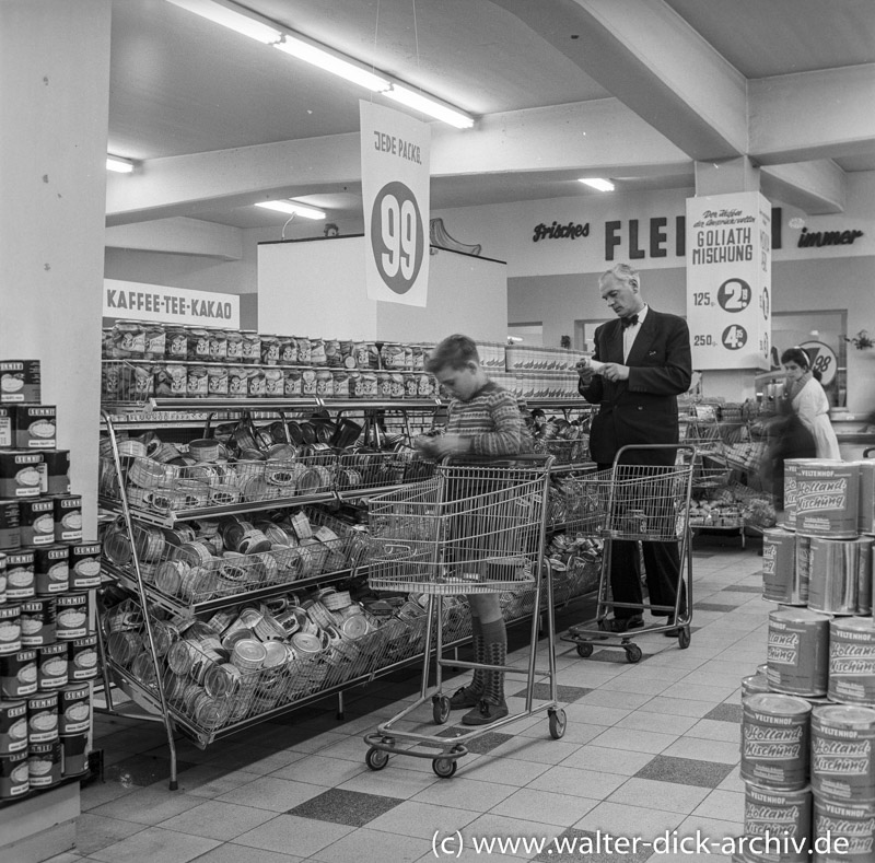 Supermarkt-auch in Köln das neue Einkaufserlebnis