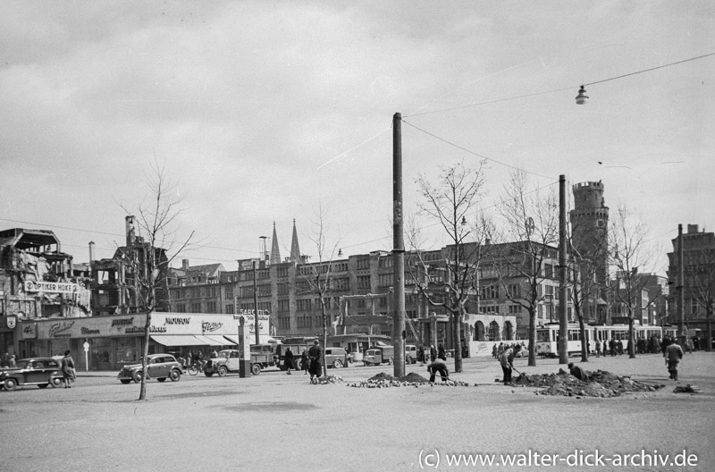 Blick vom Neumarkt Richtung Schildergasse