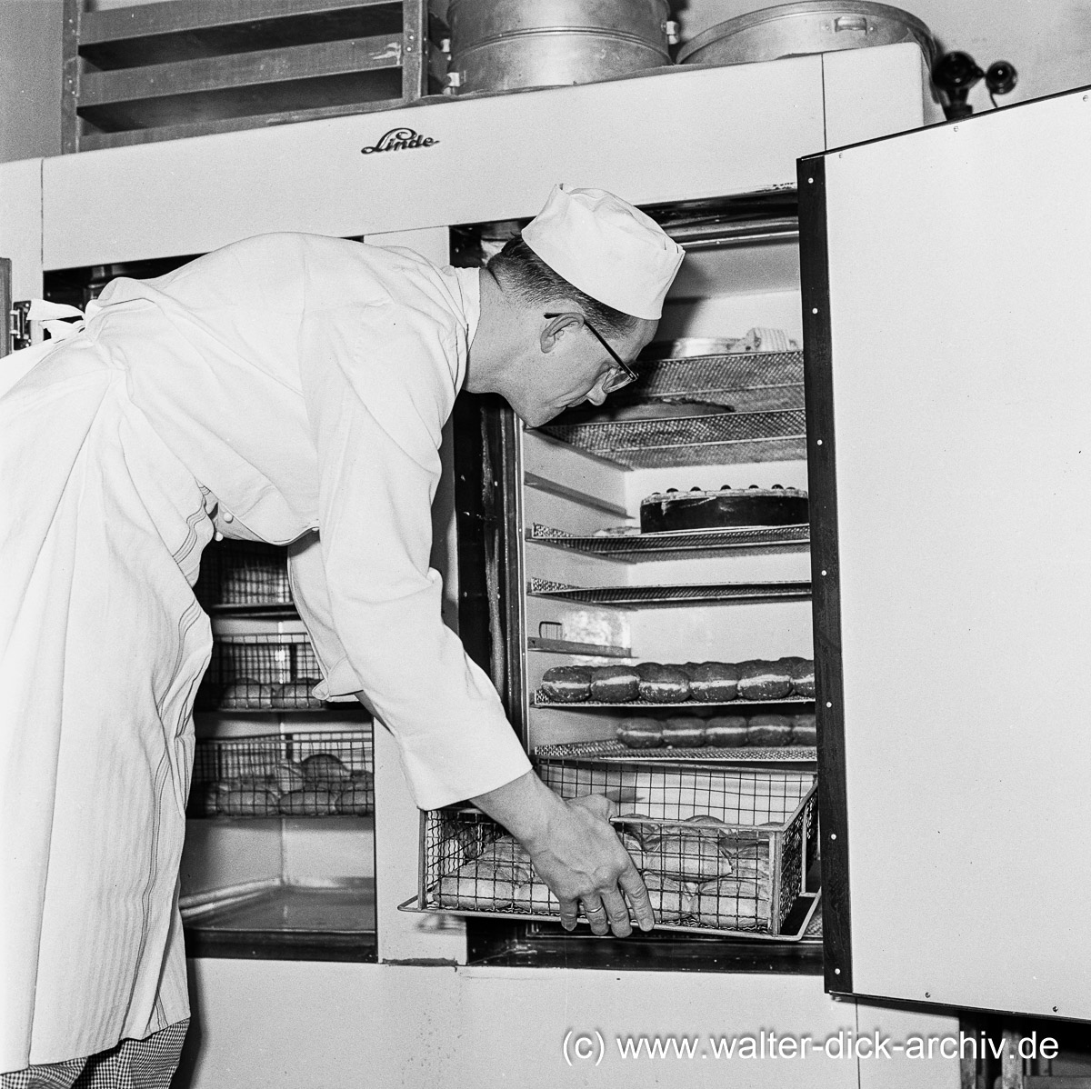 Kühlung von Konditoreiwaren 1963