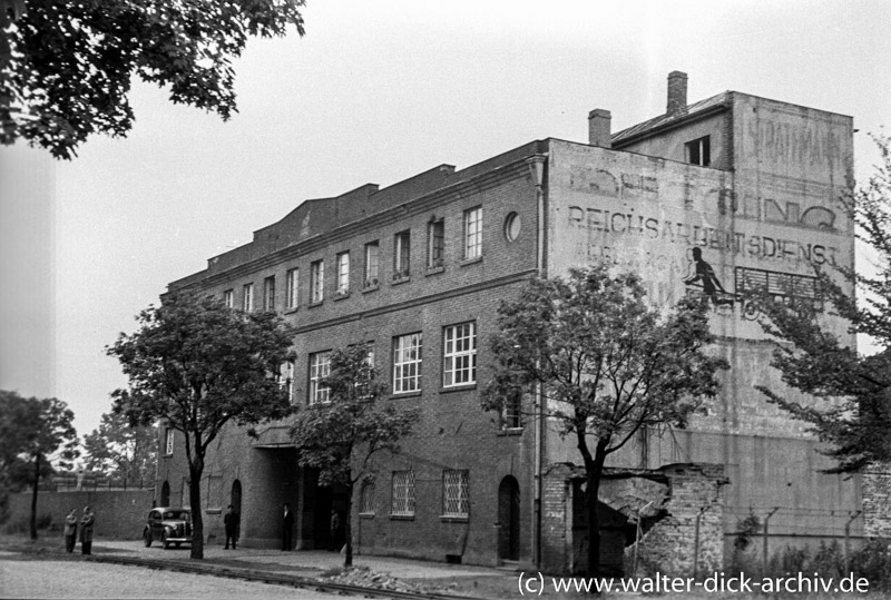 Ruinierte Müllabfuhr 1947