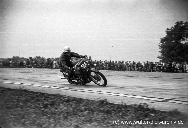 Motorradrennen auf dem Kölner Kurs 1949