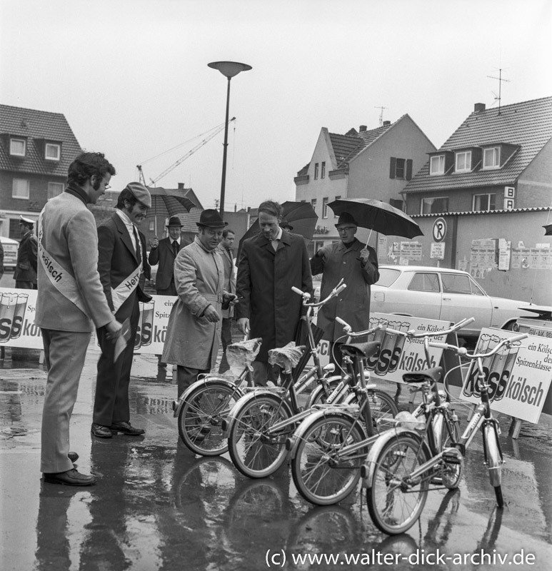 Werbemaßnahmen für KESS Kölsch 1969