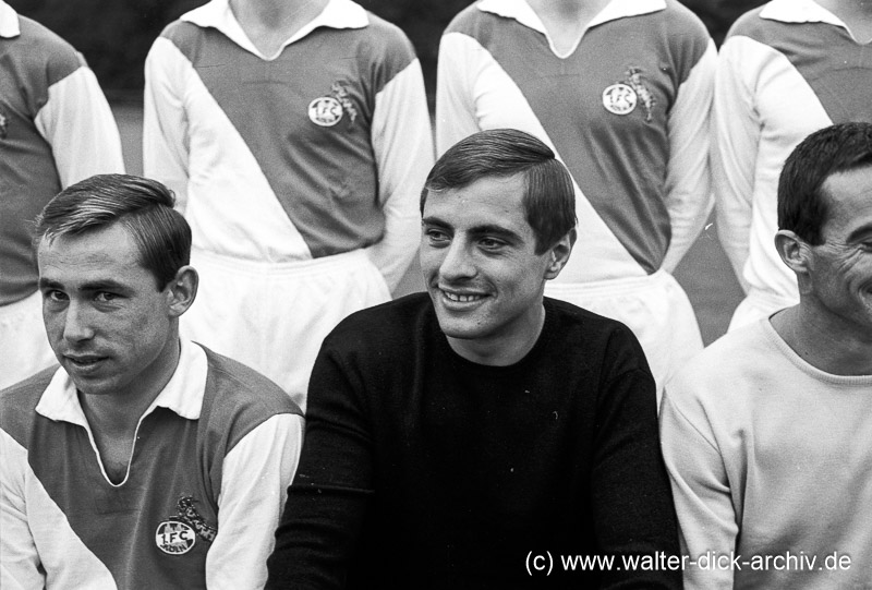 Fritz Pott und Toni Schumacher 1966 Fritz Pott und Toni Schumacher 1966