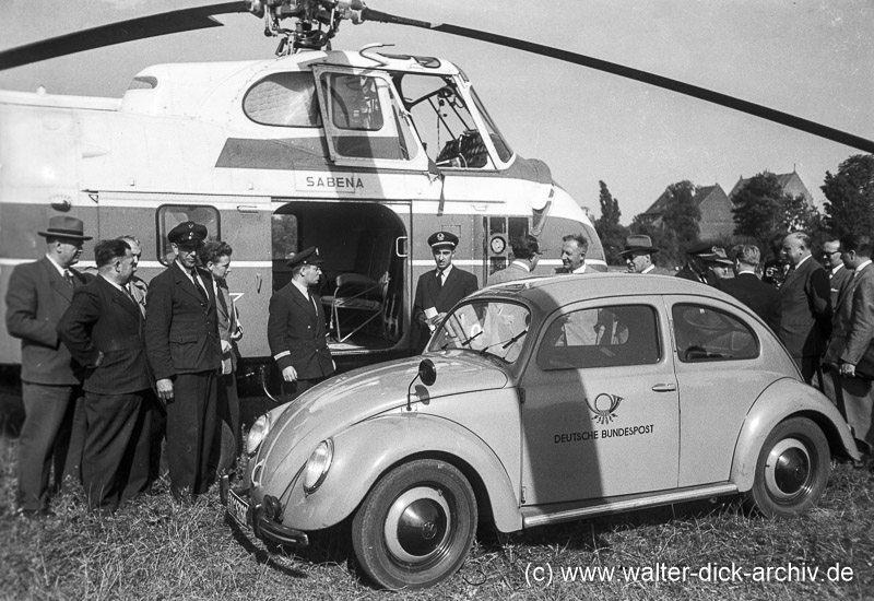 Heliport im Grüngürtel 1953